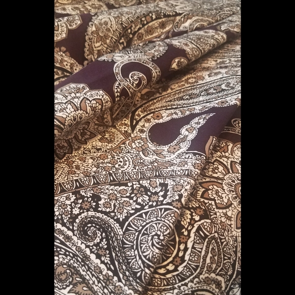 NWT Banana Republic paisley print dress w/ pockets - Picture 3 of 7